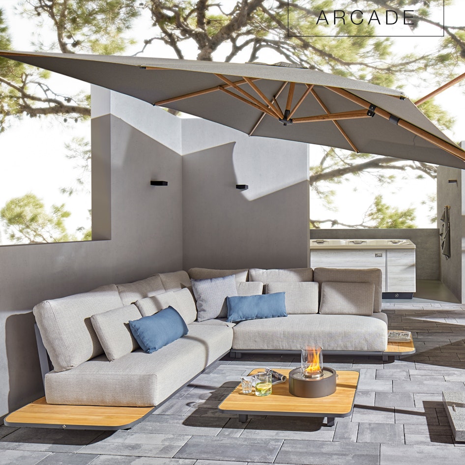 Arcade modular lounge loungeset luxury garden furniture design outdoorfurniture