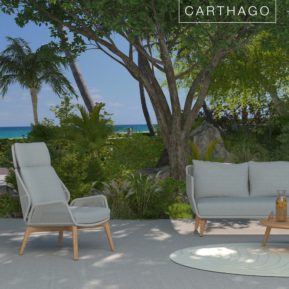Carthago living chair livingset luxury garden furniture design outdoorfurniture