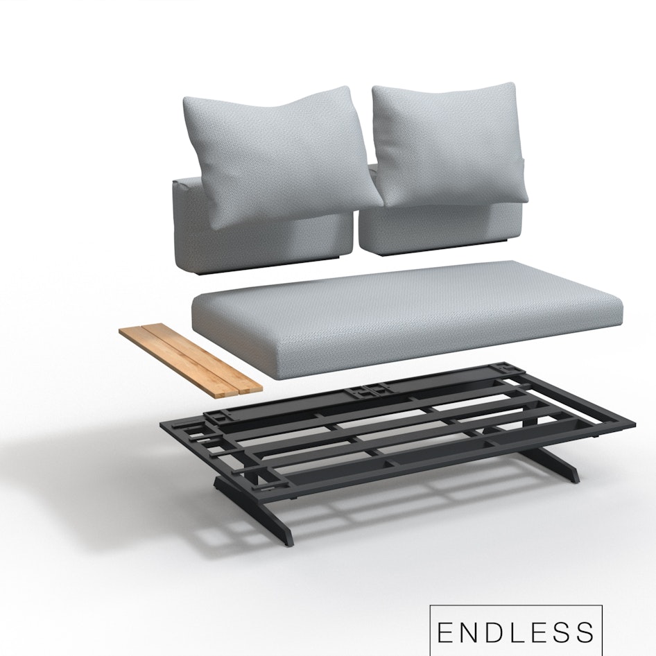 Endless modular lounge set luxury garden furniture design outdoorfurniture