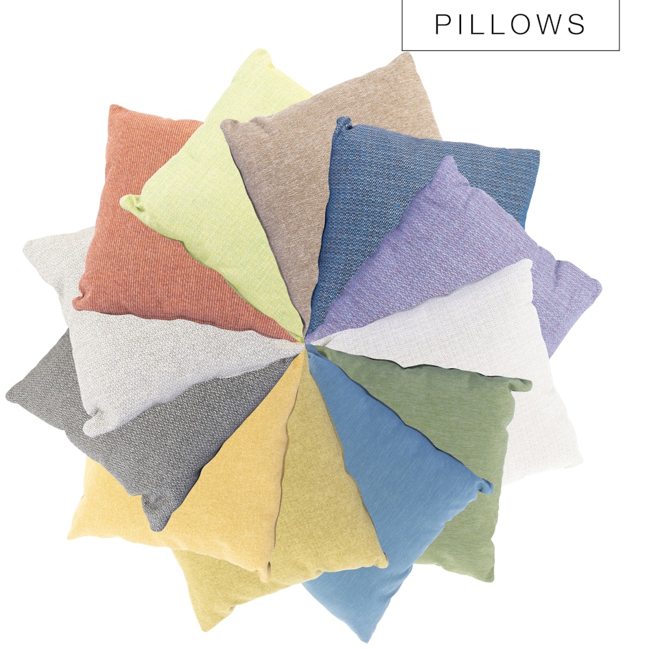Pillows outdoor decoration allweather luxury garden furniture design outdoorfurniture