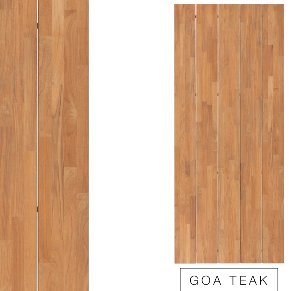 Teak Goa table top diningtable luxury garden furniture design outdoorfurniture