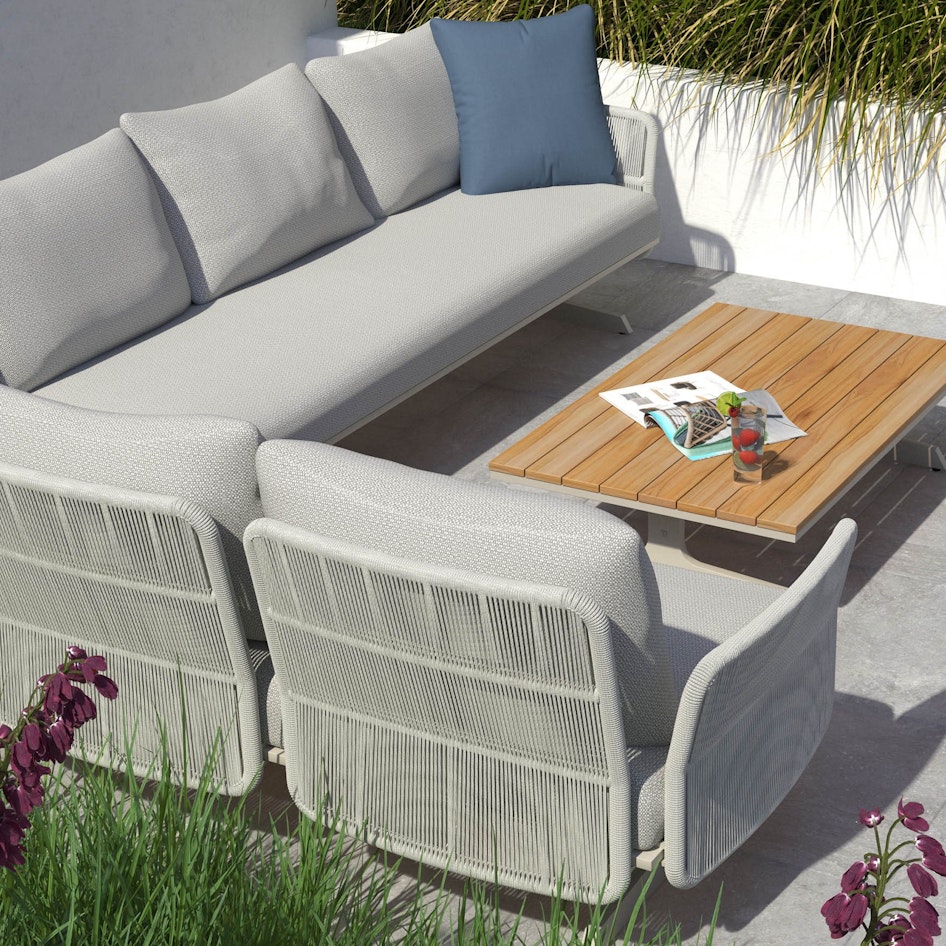 Play 0000 Play modular lounge set with Cartahgo outdoor